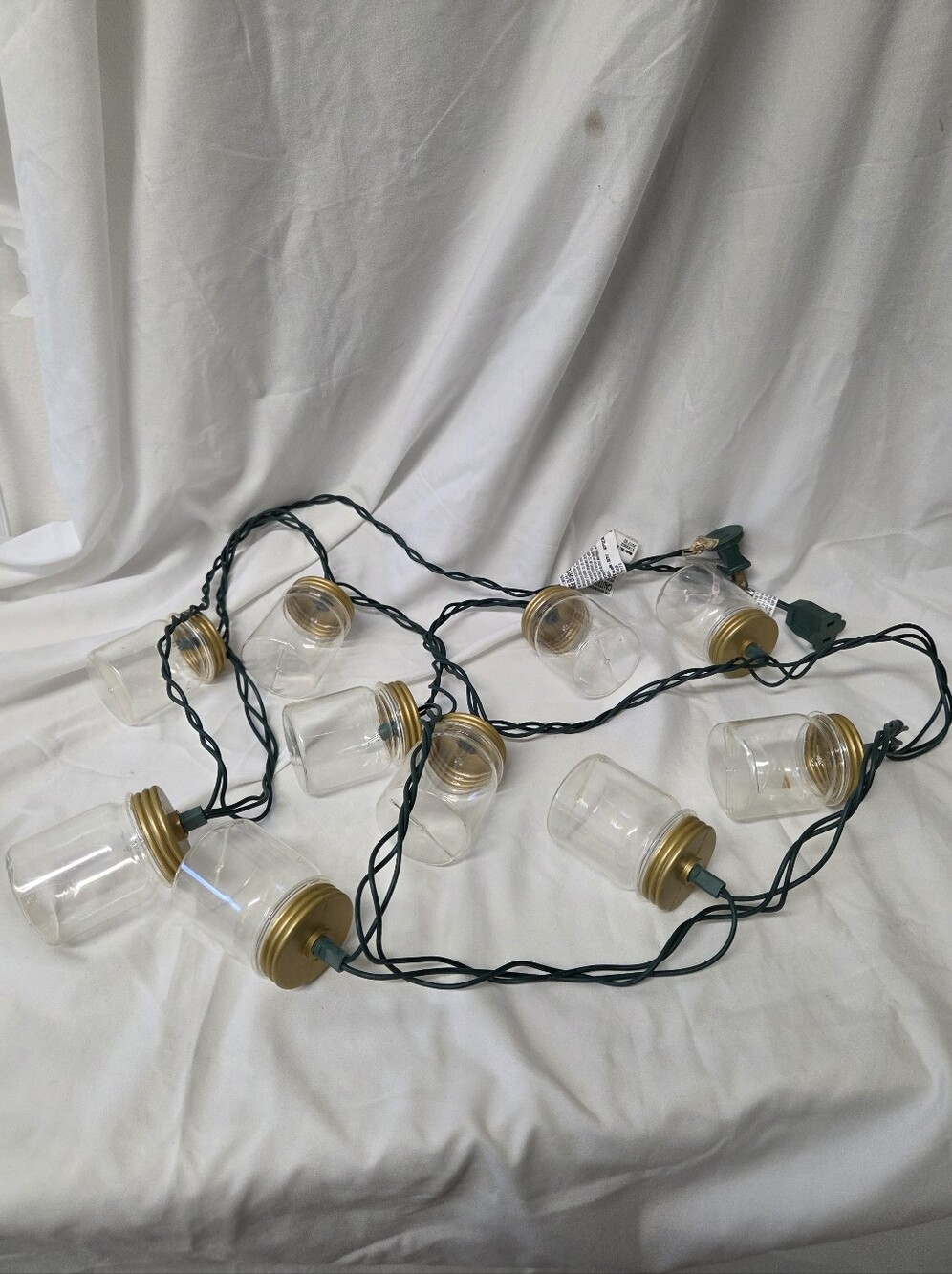 Faux Ball Jar Light String